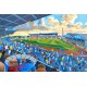 Brunton Park Stadium Fine Art Print - Carlisle United FC